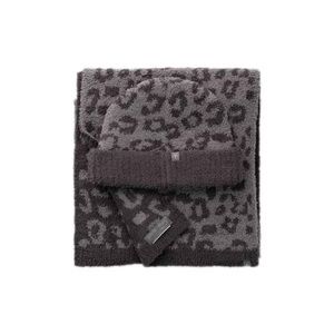 Barefoot Dreams CozyChic Barefoot In The Wild Beanie and Scarf Set